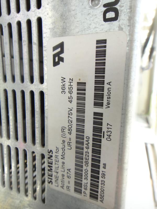Dreiphasen Active Line Modul, Funk-Entstörfilter / Netzfilter Sinamic / Simodrive 611