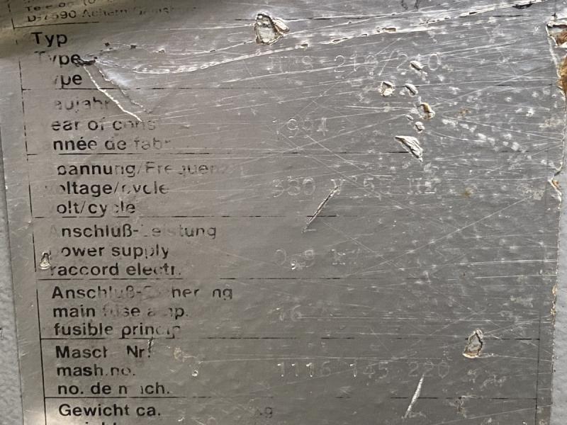 Hydr. Bügelsäge Ø 210 mm