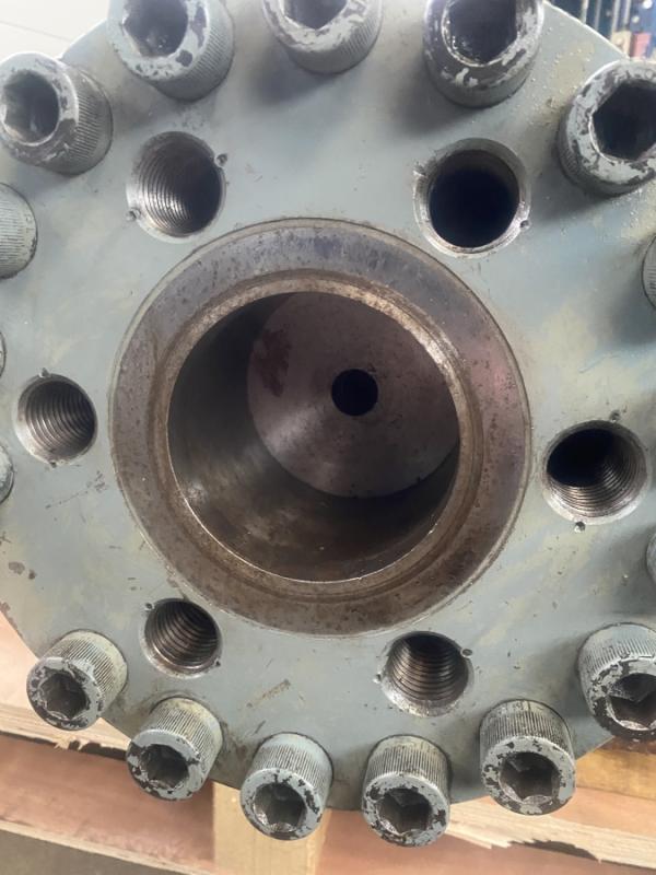Hydraulikzylinder Doppeltwirkend, Flanschzylinder, Pressenzylinder, Presszylinder 160 Tonnen 325 bar