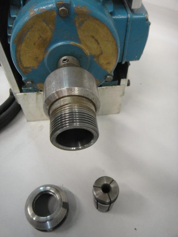 Elektromotor mit Spannzangenaufnahme