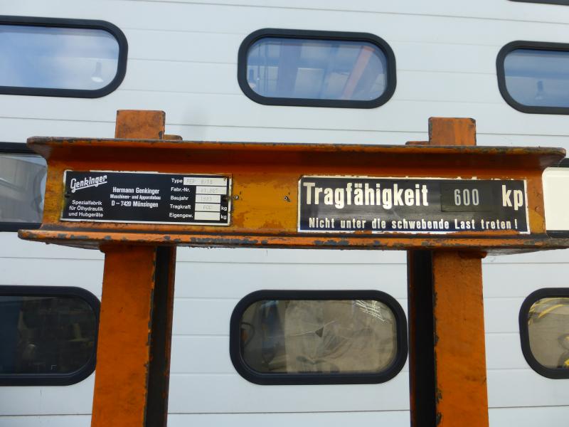 Hubtisch - Werkzeugwagen, Werkzeugheber, Werkstattheber, Traglast max. 600 kg