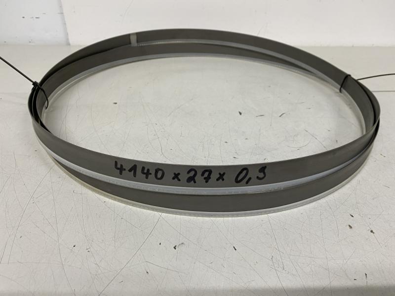 Sägeband, Bandsägeblatt, Bandsäge-Sägeband, Bandsägeband 4140 x 27 x 0,9 mm