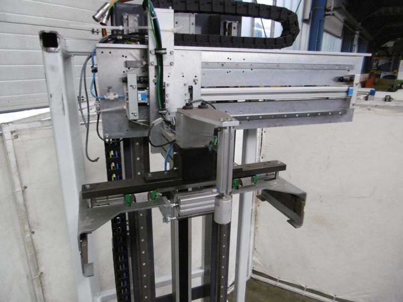 Lineareinheit, Linearachse, Portalachse mit Servoantrieb, Synchronservomotor, Elektroschlitten