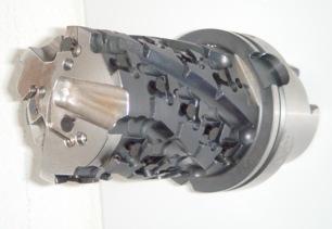 Neuer - unbenutzter Igelfräser Ø 80 x 120 mm für HM-Platten mit Werkzeugaufnahme HSK100 