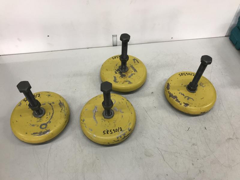 4 Stück Maschinenfüße, Schwingelemente