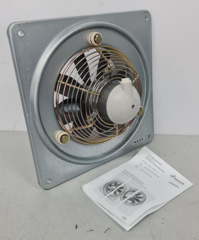 200mm Hochleistungs- Axial- Wandventilator mit quadratischer Düsenwandplatte 345x345x174mm