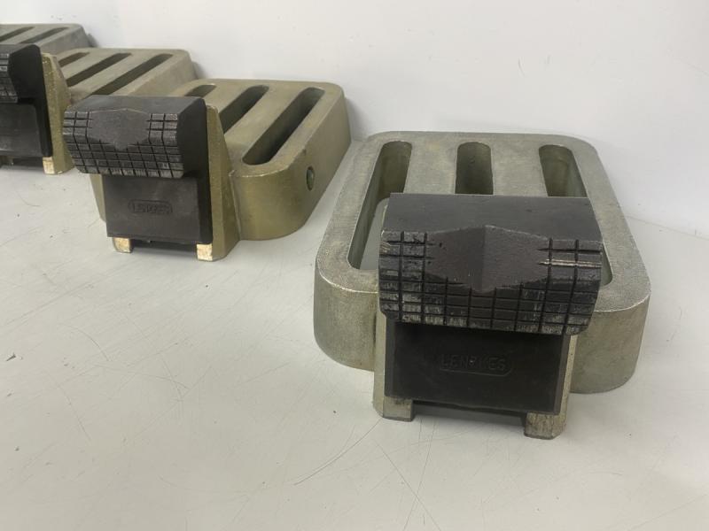 4 Stück Spannelemente, Niederzugspanner, Stabilspannbacken, Spannpratze