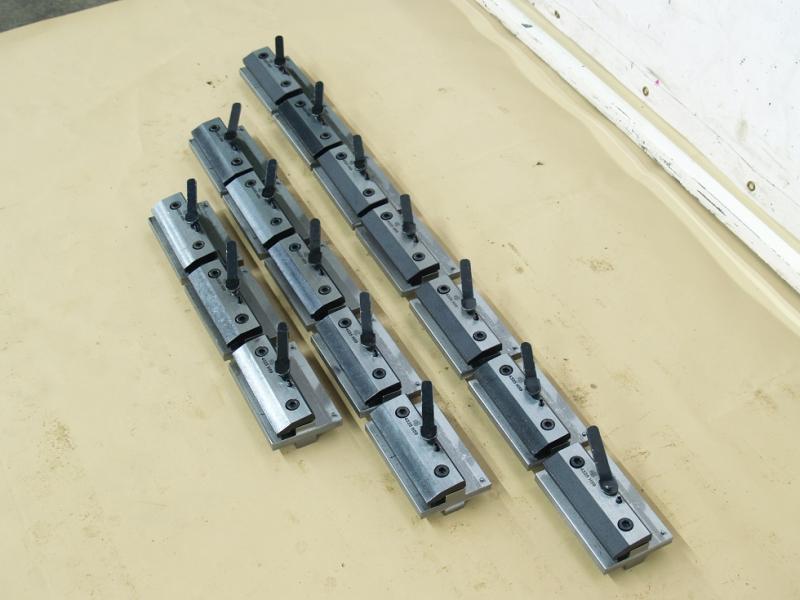 15 Stück Spannvorrichtung für Abkantwerkzeug, Werkzeughalter für Abkantpresse