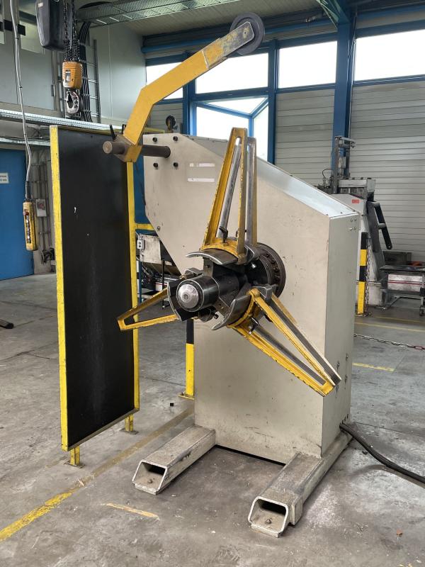 Haspel und Richtmaschine, Bandanlage für Coilverarbeitung Haspel und Richtmaschine, Bandanlage für Coilverarbeitung