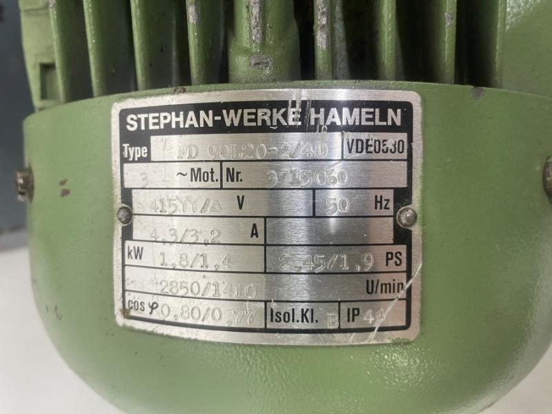 Vertikalfräskopf mit Pinolhub, Fräskopf mit Motorantrieb und MK5