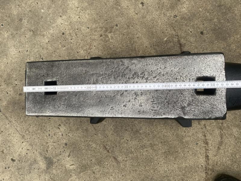 Amboss mit Rund- und Rechteckhorn 195 kg - Einheitsamboss, Böhmische Form