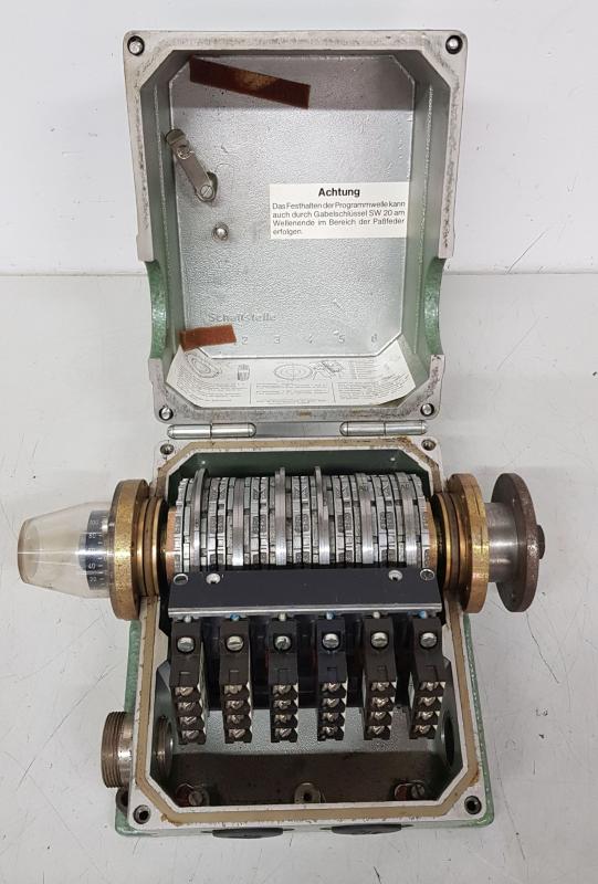 Nockenschaltwerk mit 6 Schaltspuren, Werkzeugüberwachung, Prozess-Überwachung