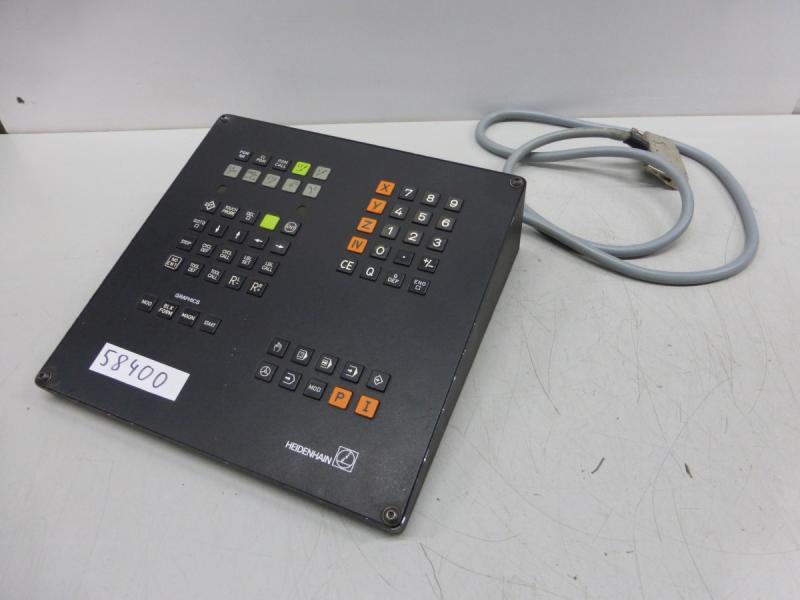 Tastatur, Bedienfeld, Bedienpult, Maschinensteuertafel für TNC 355 / 360 Typ TE 355, Schulungstastatur ohne Potis und ohne grüne Taste für Zyklus Start
