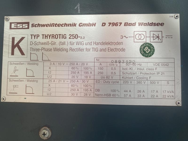 Posten 5 Stück WIG Schweißgeräte