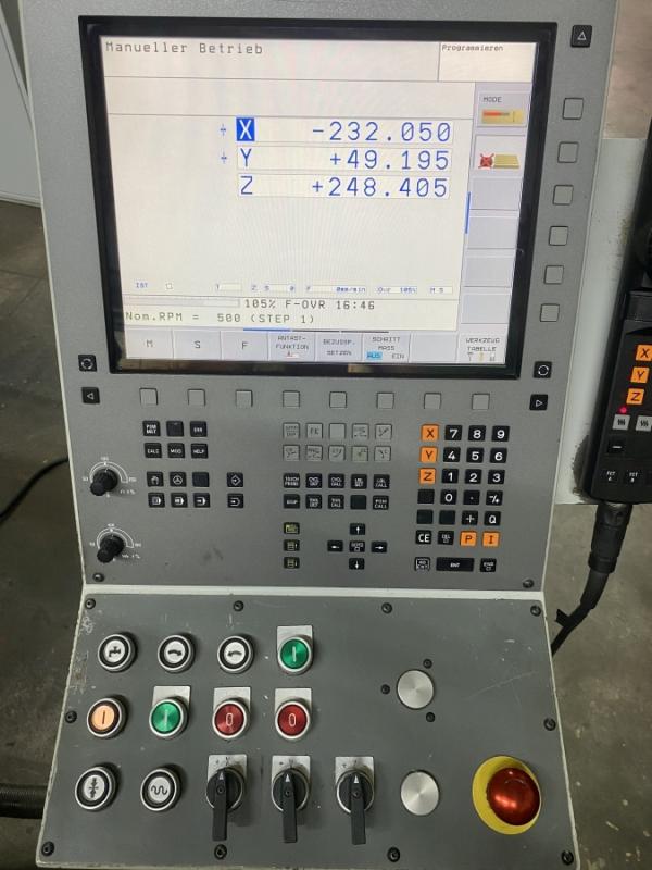 CNC Fräsmaschine mit HEIDENHAIN TNC 320 CNC Fräsmaschine mit HEIDENHAIN TNC 320