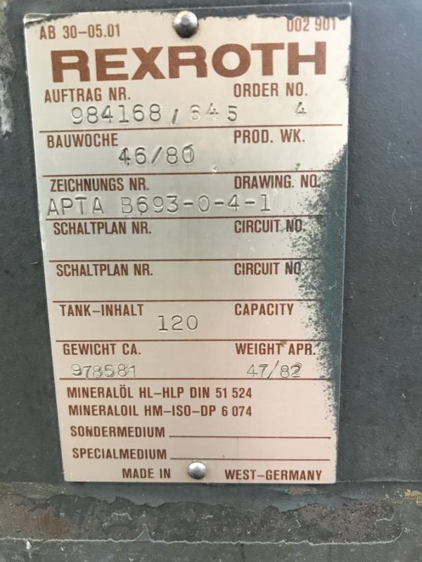 Hydraulikaggregat mit Hydraulikpumpe, Hydraulik Aggregat