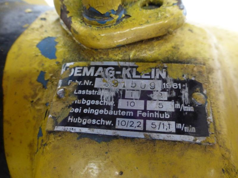 E-Kettenzug, Elektro Hubwerk, Kran