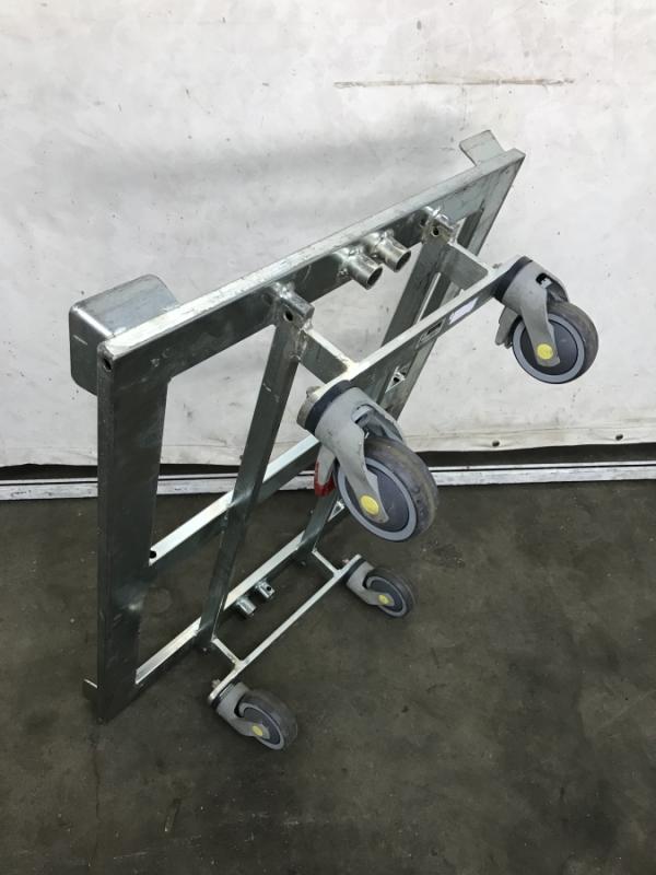 Palettenroller, Bodenroller, Rahmenwagen, Transportwagen GORR für Halbpaletten 80 x 60 cm