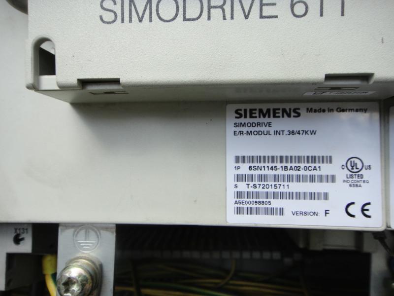 AC-Versorgungsmodul, Ein-/Rückspeisemodul Simodrive 611