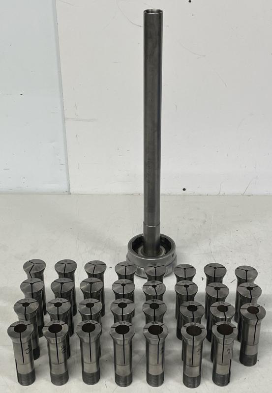 Spannzangensatz mit 31 Stück Zugspannzangen, Zug-Spannzangen mit Zugrohr