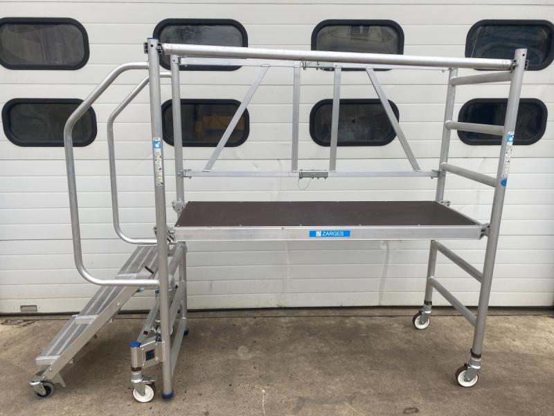 Mobile Montageplattform, Workmaster, Podestleiter, Plattformtreppe 