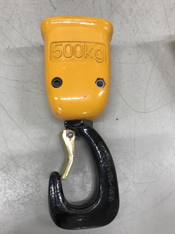 Kranhaken, Hubflasche, Unterflasche für Kettenzug Lasthaken, 2-strängig