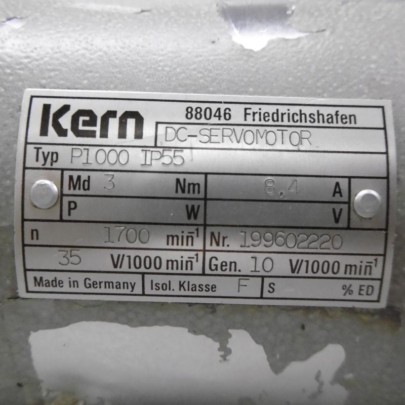 Permanentmagnet Gleichstrom- Servomotor, DC- Servo- Motor mit Tacho