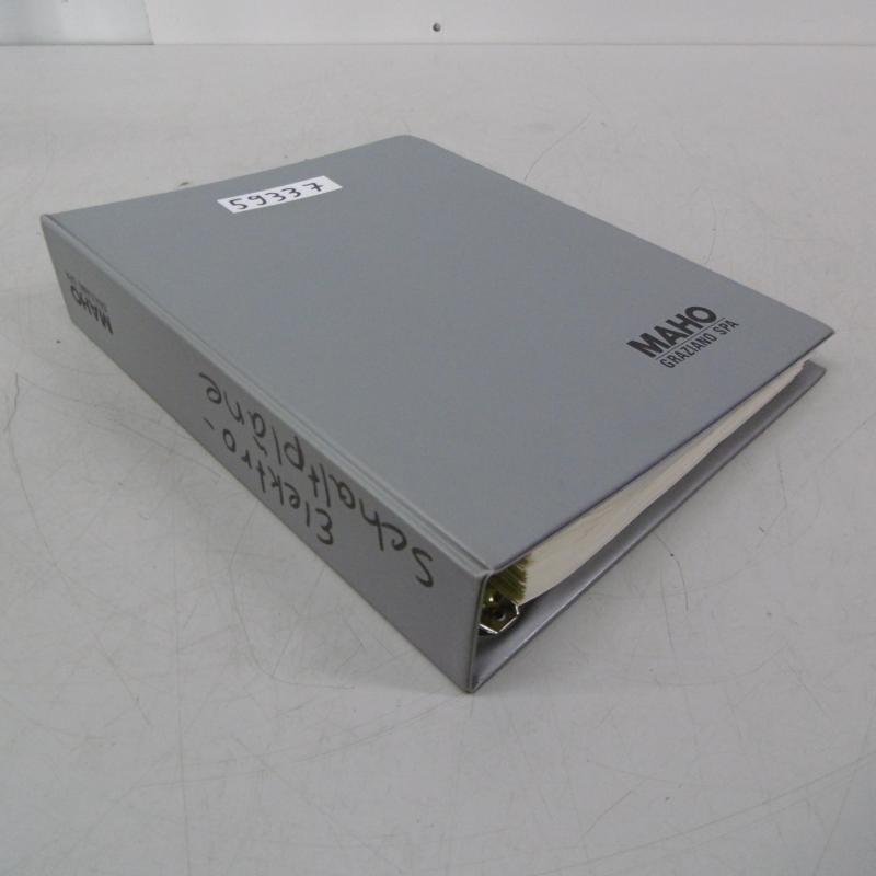 Handbuch, Bedienungsanleitung, Programmierbare Schnittstellen 432T, Maschinenkonstanten,  Schaltplan für CNC Drehmaschine MAHO Graziano GR200C