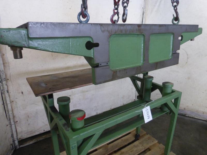 Aufspannplatte, Maschinentisch mit Metallunterbau, Aufspanntisch, Montagetisch