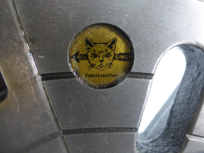 Planscheibe aus Stahlguß