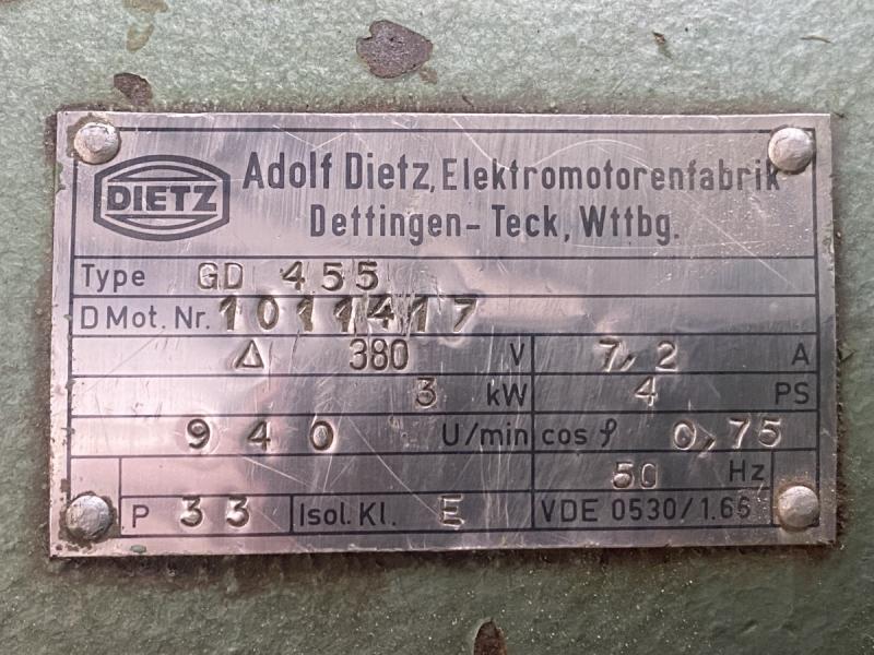 Tellerschleifmaschine Ø 800 mm, Spindelschleifmaschine