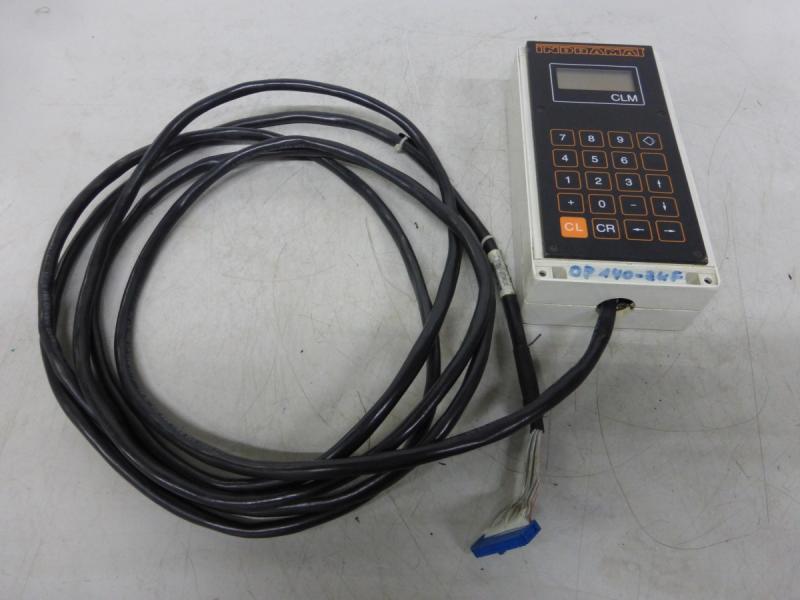 Tastatur, Bedienfeld, Bedienpult, Folientastatur, CNC Keyboard, Membran Keypad, CLM- Servo Tastatur - Anzeige