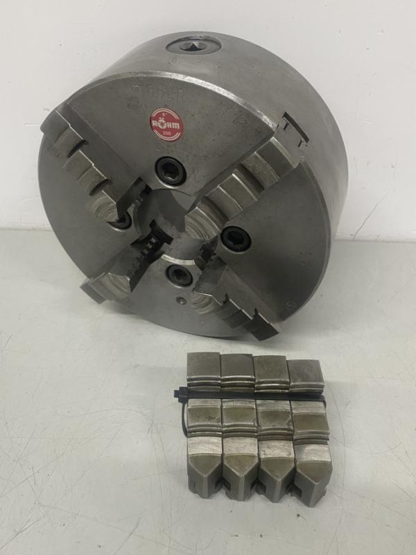 4-Backen Planspiral Drehfutter