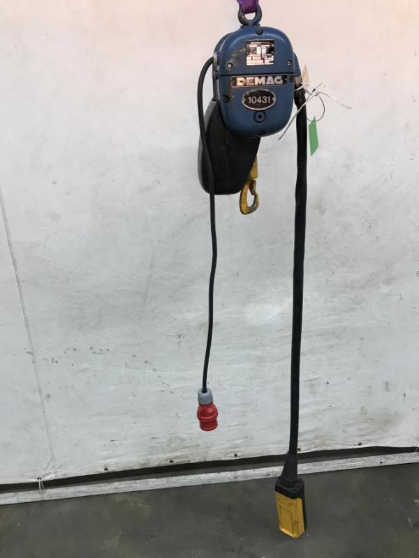 E-Kettenzug, Elektro Hubwerk, Kran 125 kg