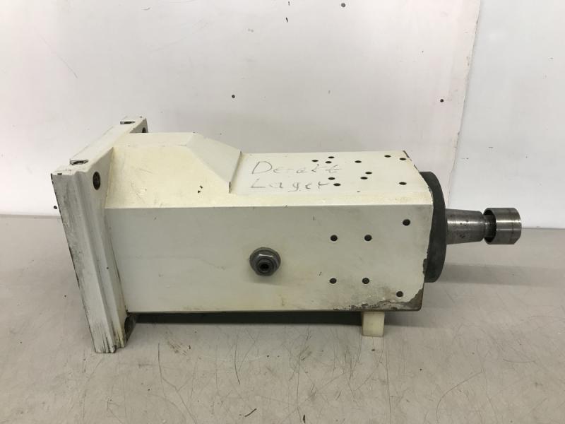 Hauptspindel, Schleifmaschinenspindel, Spindelkopf Reparaturbedürftige Schleifspindel, Lager defekt