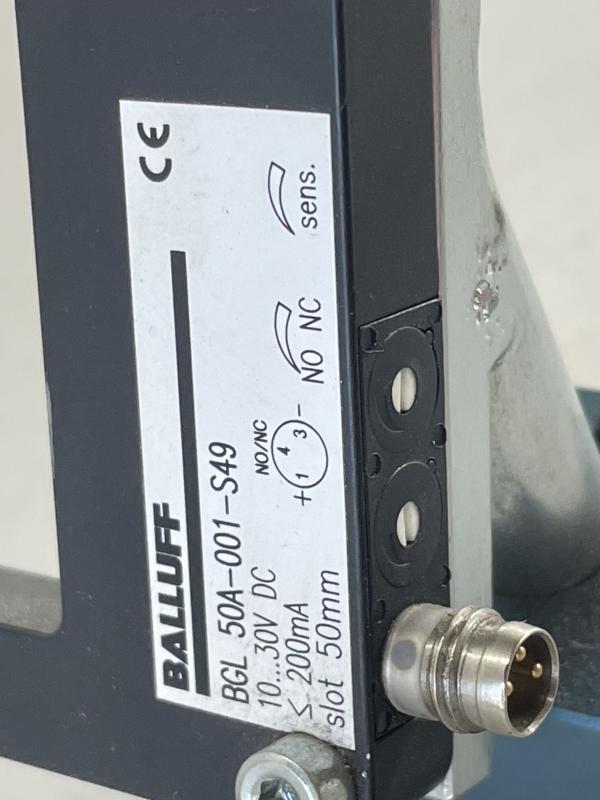 Sensor, Gabel-Lichtschranke, optischer Gabelschalter IPF, wie Initiator