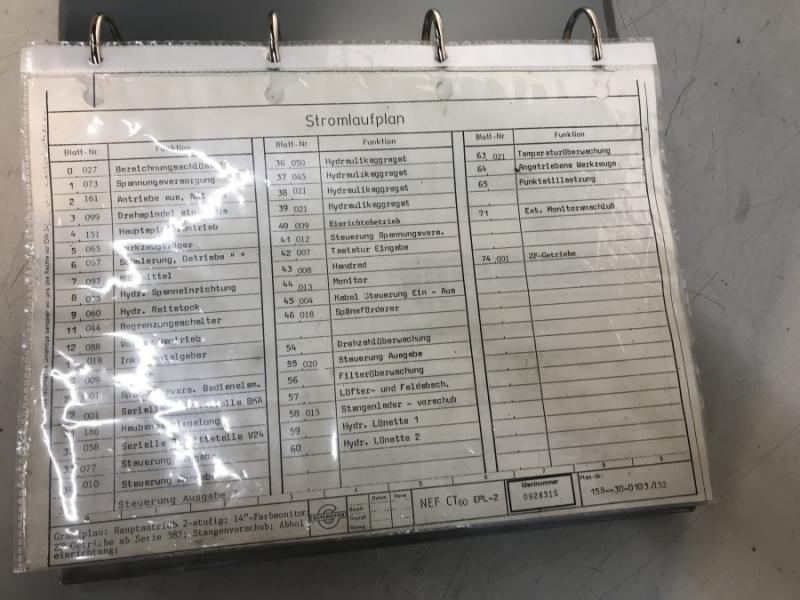 Elektro-Betriebsanleitung, Bedienungsanleitung, Handbuch, Anleitung, Operation Manual, für CNC Drehmaschine