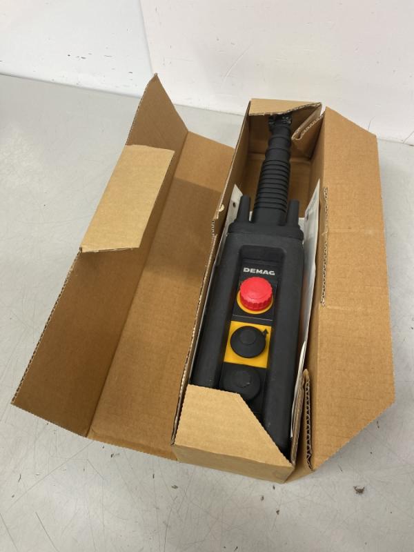 Bedienflasche, Steuerschalter mit Direktsteuerung für DEMAG Hubwerk