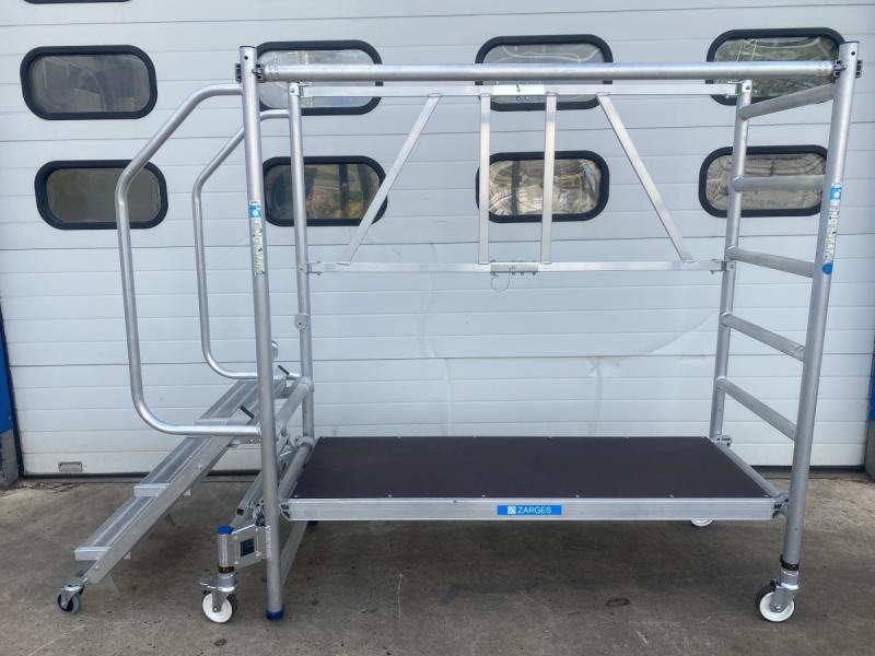 Mobile Montageplattform, Workmaster, Podestleiter, Plattformtreppe 