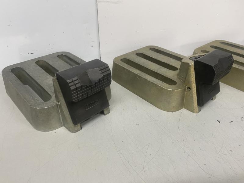 4 Stück Spannelemente, Niederzugspanner, Stabilspannbacken, Spannpratze