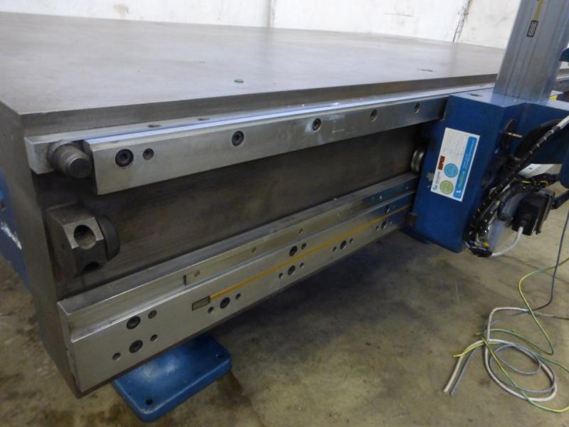 Mess- und Anreißplatte Stahlguß-Grauguß stark verrippt