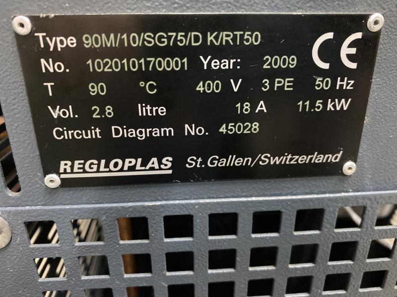 Universal Temperiergerät mit Elektroheizung und Anschlüssen für Fremdkühlung