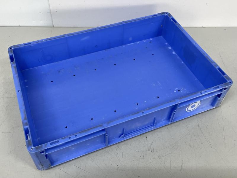 Gebrauchte Kunststoff Lagerkästen, Lagerbehälter, Sichtlagerkästen mit Stapelsockel, Stapelboden
