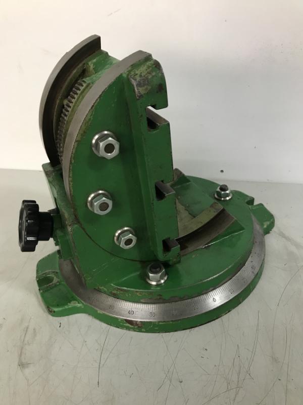 Schwenktisch, Schwenk-Aufspanntisch, Schwenkbarer Drehtisch mit Grad-Skalierungen