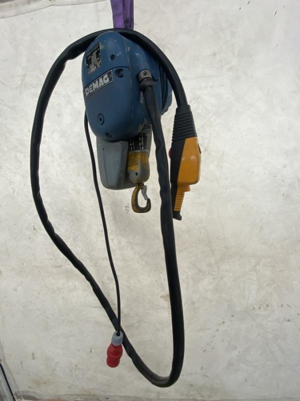 E-Kettenzug, Elektro Hubwerk, Kran