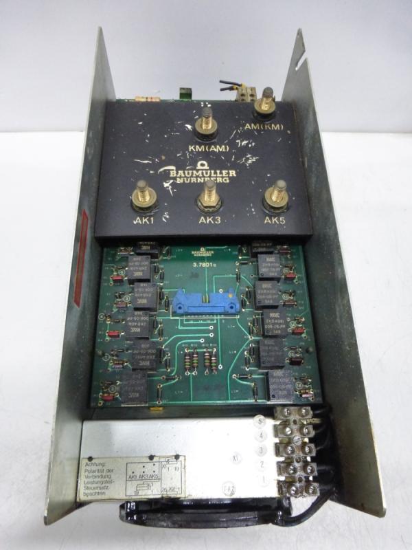 Regelverstärker, Stromrichter, Gleichstrom Antriebsregler, Motorsteuerung aus Drehmaschine