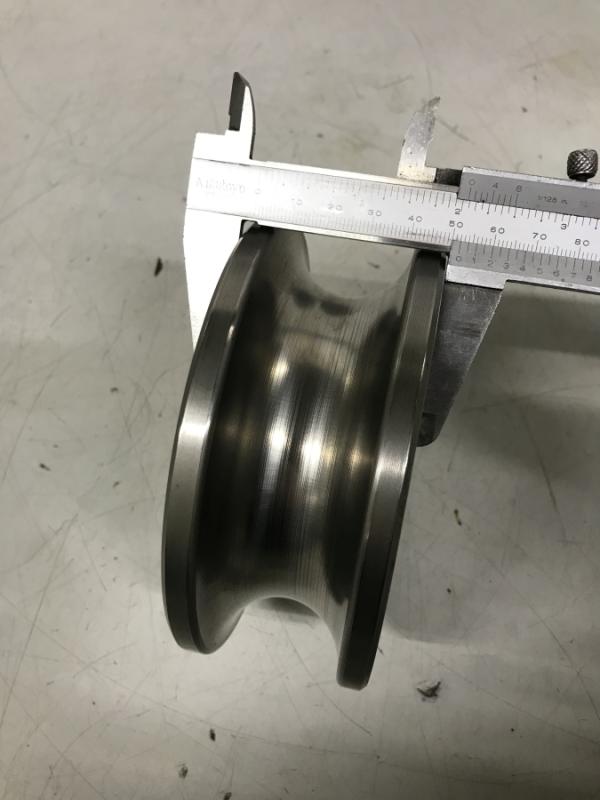 3 Stück Profilrollen, Stahl-Rollensatz für Ringbiegemaschine