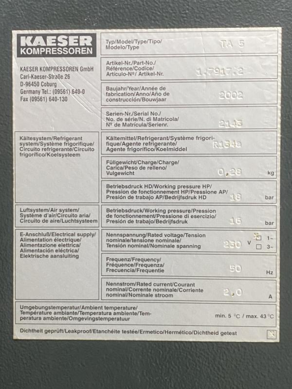 Druckluft-Kältetrockner, Drucklufttrockner