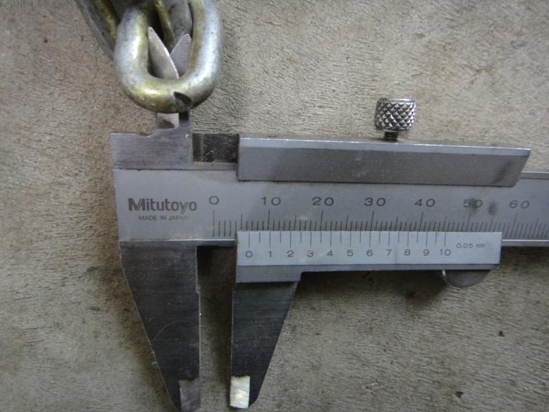 Lastkette für Kran, Anschlagkette, Gliederkette für Kettenzug DEMAG, Galvanisch verzinkte Rundstahlkette