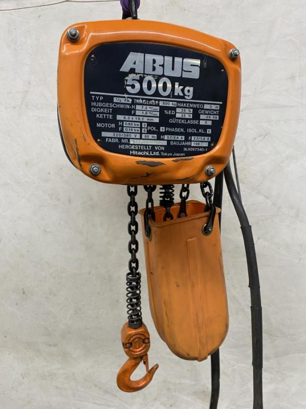 E-Kettenzug, Elektro Hubwerk, Kran